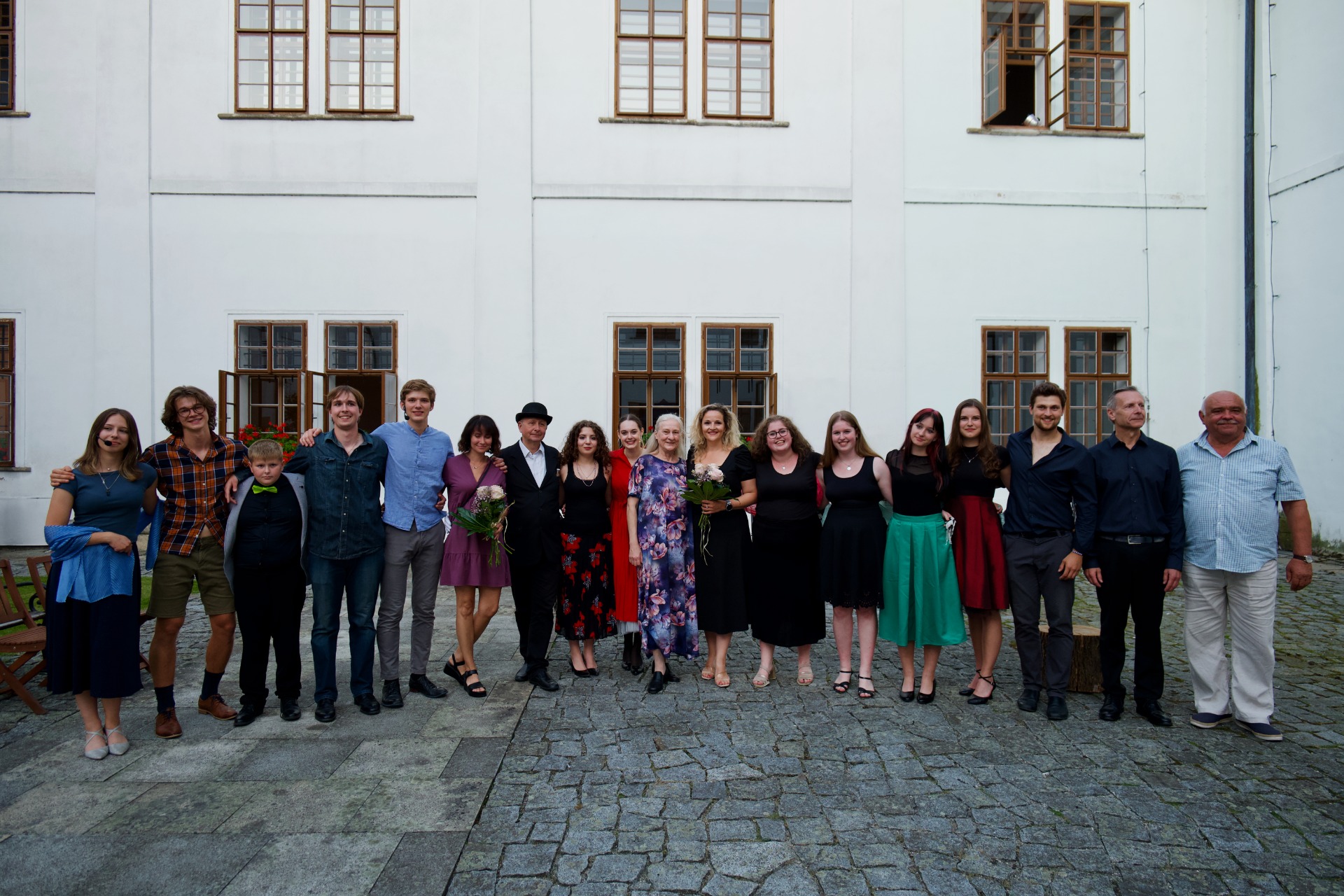 Závěrečné klanění v Březnici